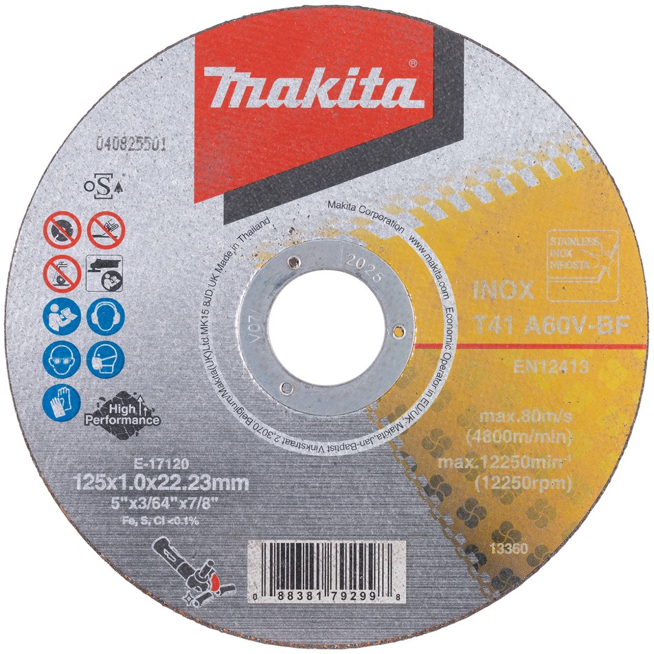 Makita Trennscheibe INOX 125x1.0mm