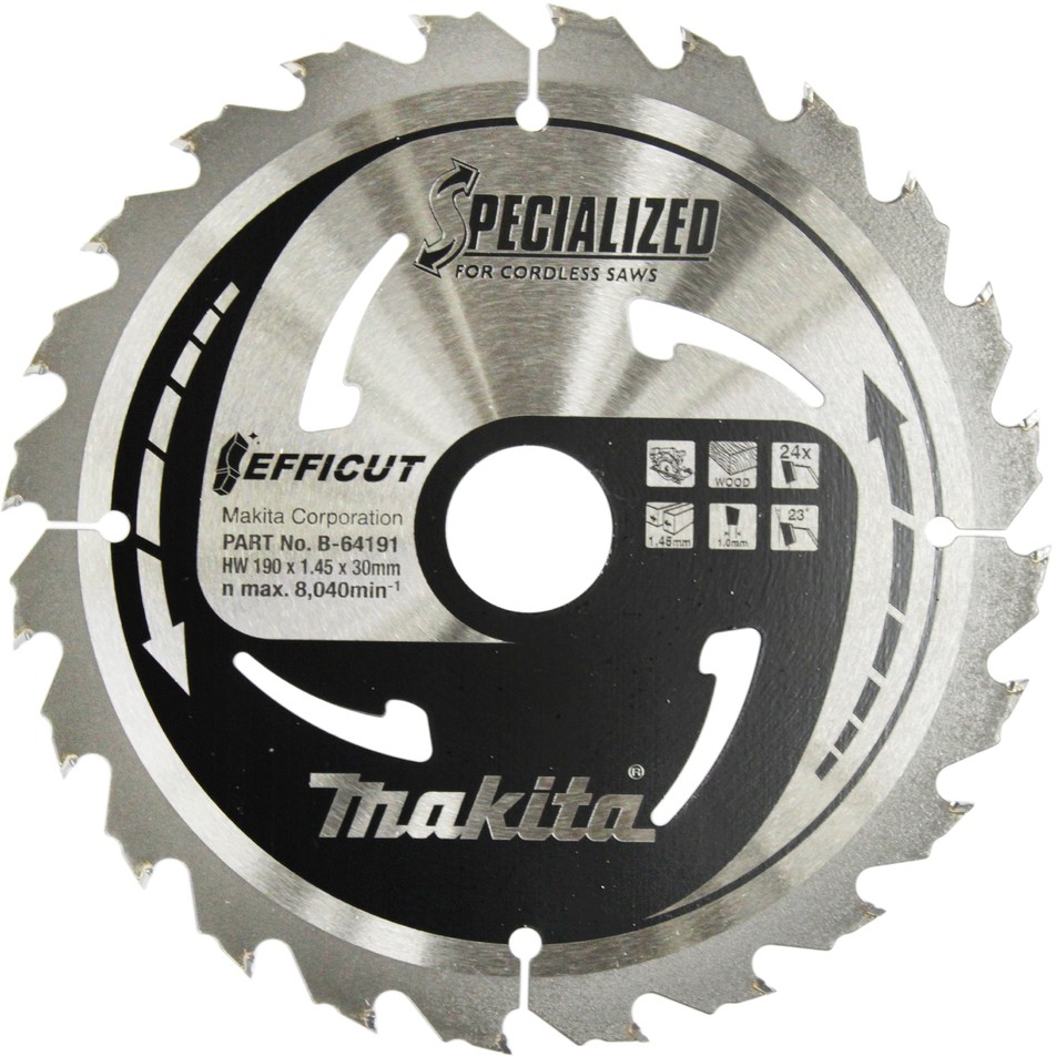 Makita EFFICUT Sägeblatt 190x30x24Z