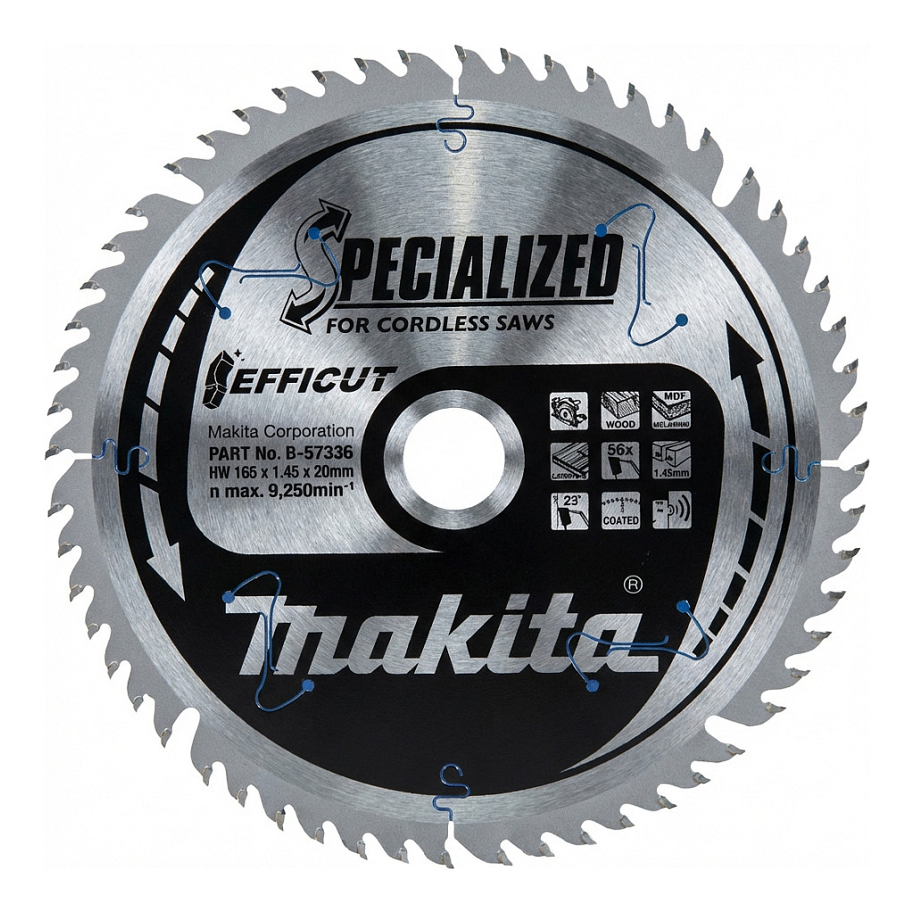 Makita B-57336 EFFICUT Sägeblatt165x20x56Z