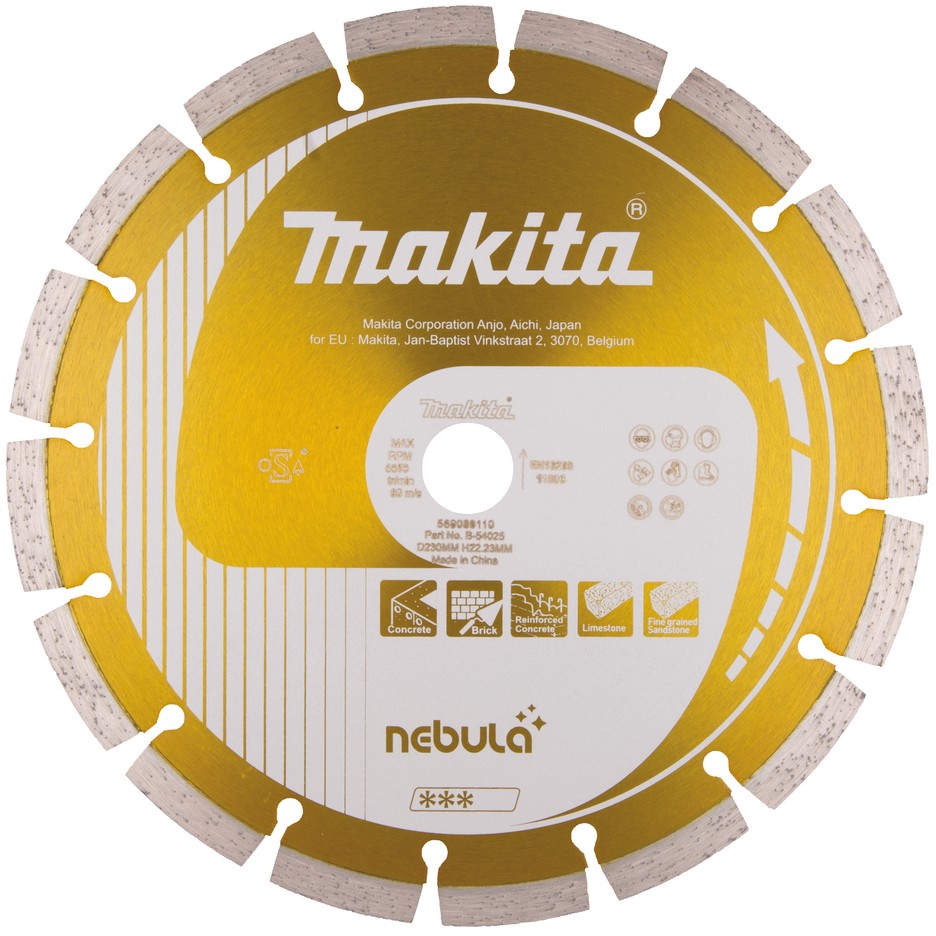 Makita Diamantsch. 230x22.23 NEBULA