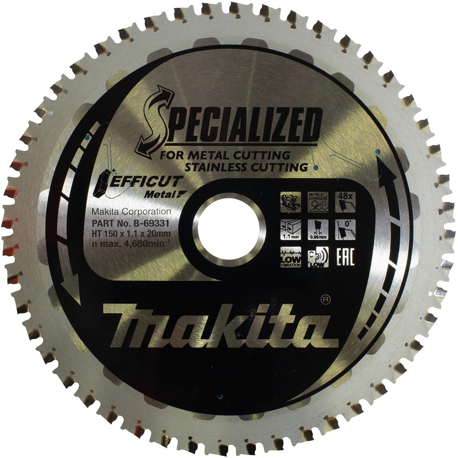 Makita EFFICUT Sägeblatt 150x20x48Z