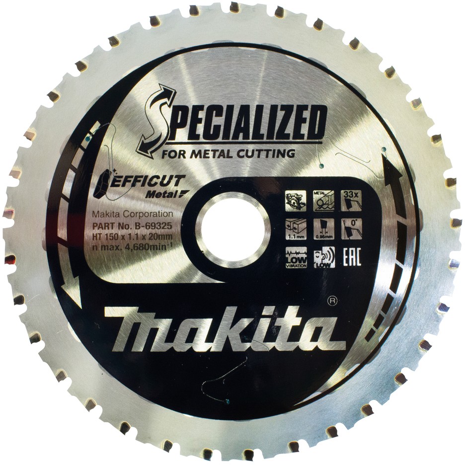 Makita EFFICUT Sägeblatt 150x20x33Z