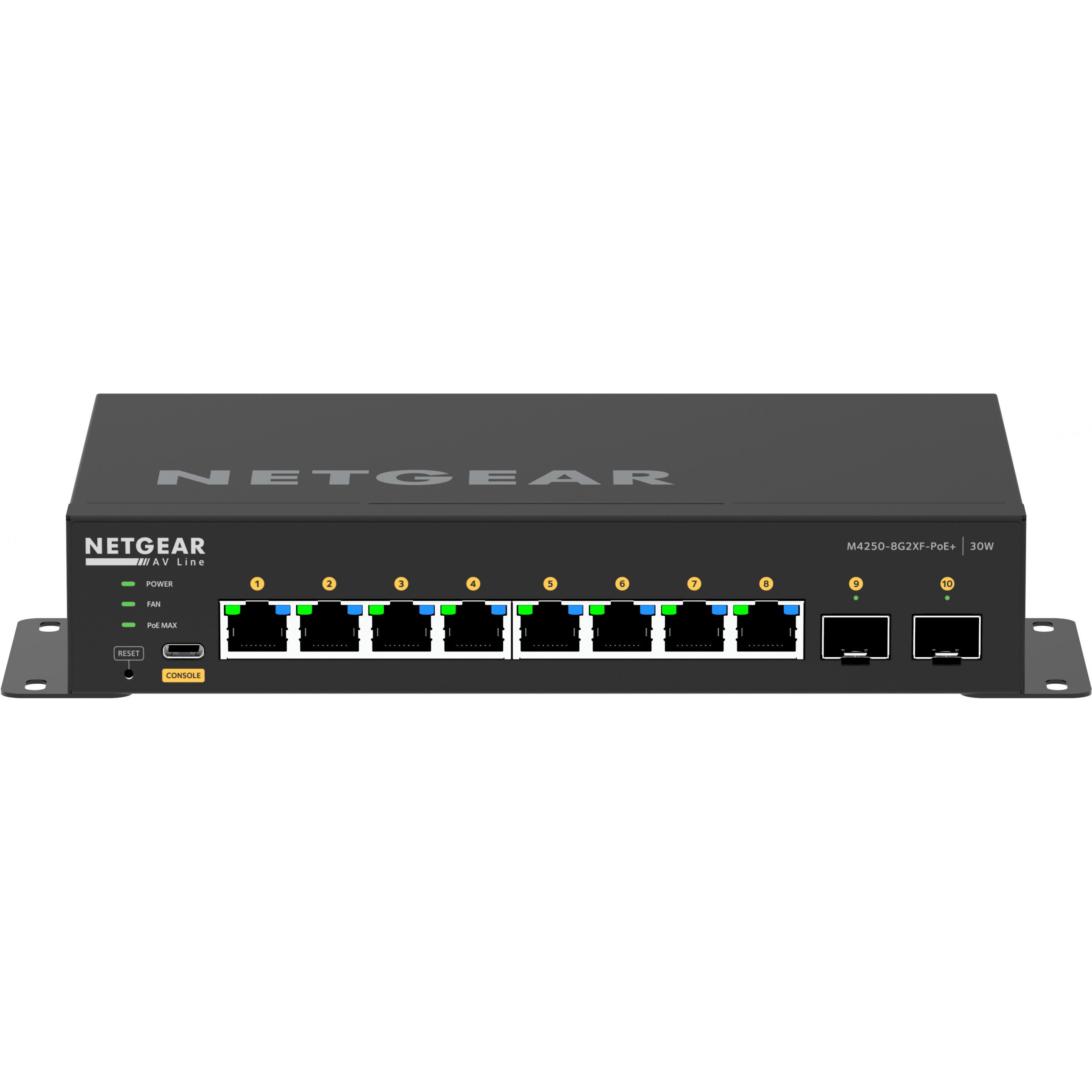 M4250-8G2XF-POE+ 220W FULLY