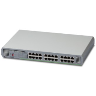 ALLIED 24 port 10/100/1000TX unmanaged switch with internal power supply EU Power Adapter