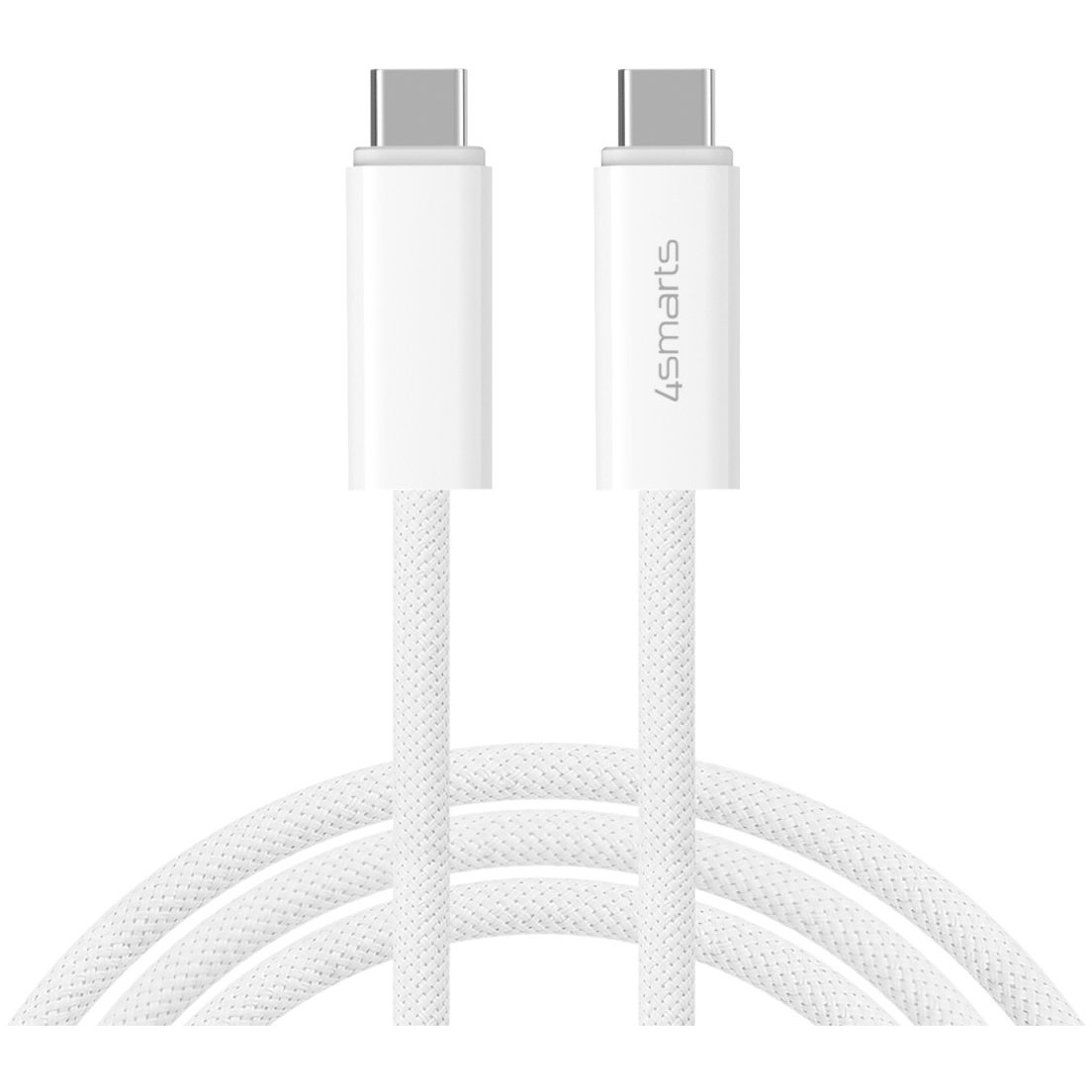 4smarts USB-C Kabel PremiumCord 240W 1.5m. wei