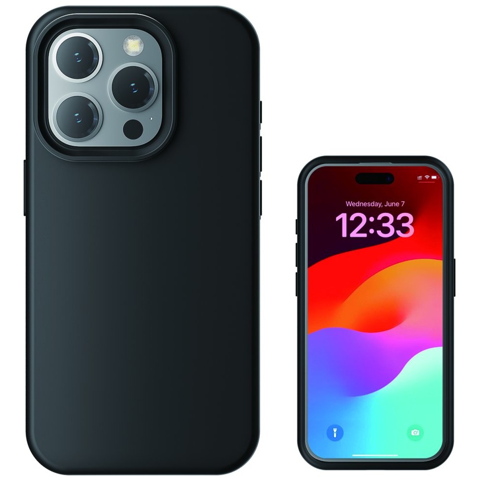 4Smarts Silikon Case fr Apple iPhone 15 Pro