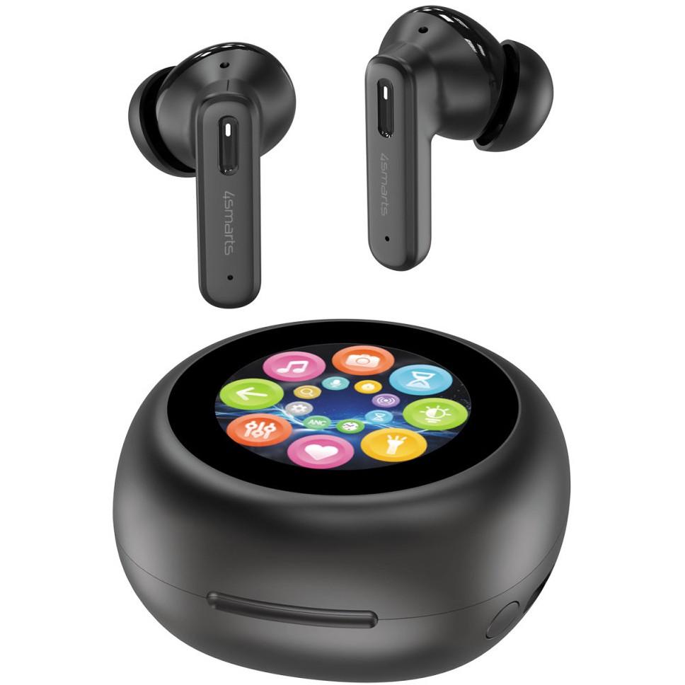 4smarts TWS Bluetooth Kopfhrer SkyBuds Screen ANC