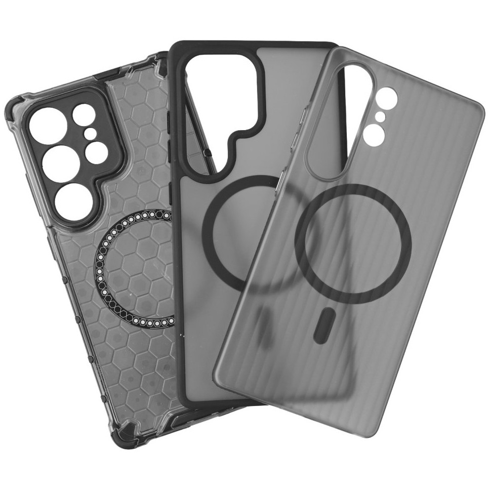 4smarts Qi2 Upgrade 3er Cover Set fr Samsung Galaxy S25 Ultra