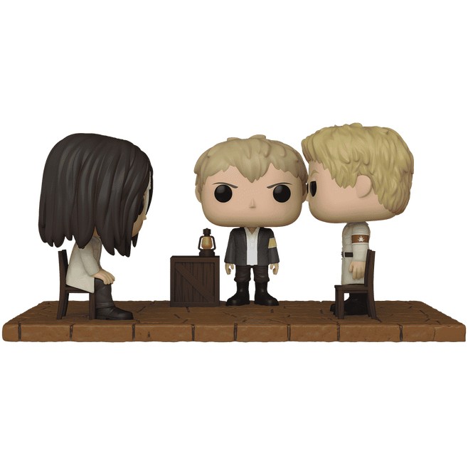 Funko Pop! Figur Kampf der Titanen Eeren trifft Reiner 10cm