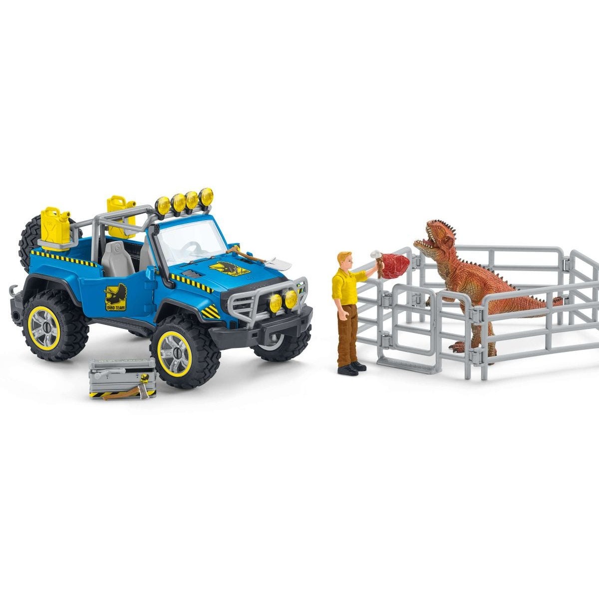 Schleich Dinosaurs 41464 Gelndewagen Dino-Auenposten
