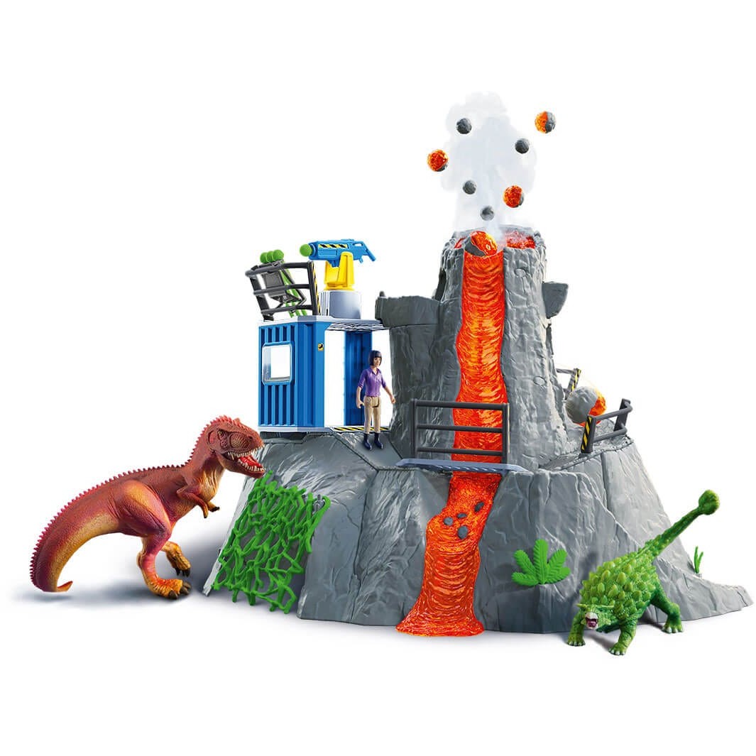Schleich Dinosaurs 42564 Groe Vulkan-Expedition