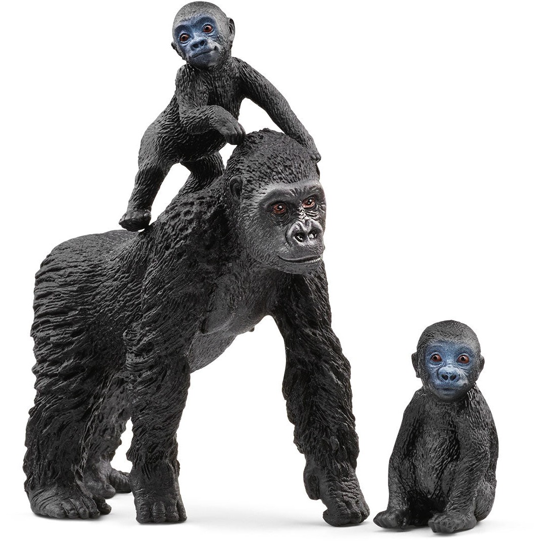 Schleich Wild Life 42601 Flachland Gorilla Familie