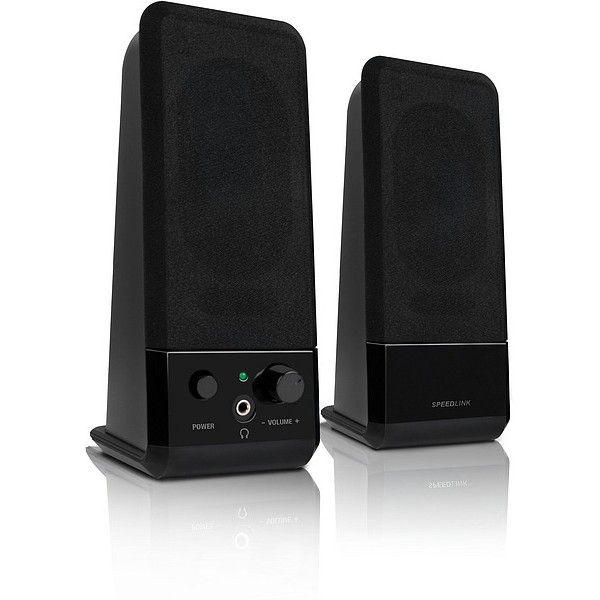 Speedlink Lautsprecher EVENT. Stereo. schwarz retail