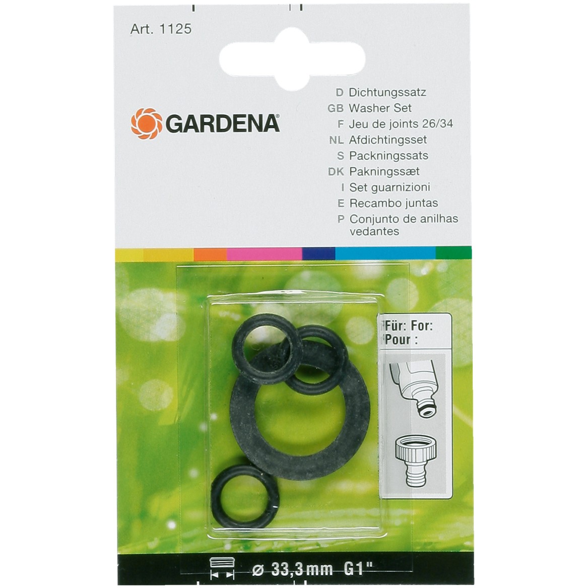 Gardena SB-Dichtungssatz (für Artikel 18201 18241)