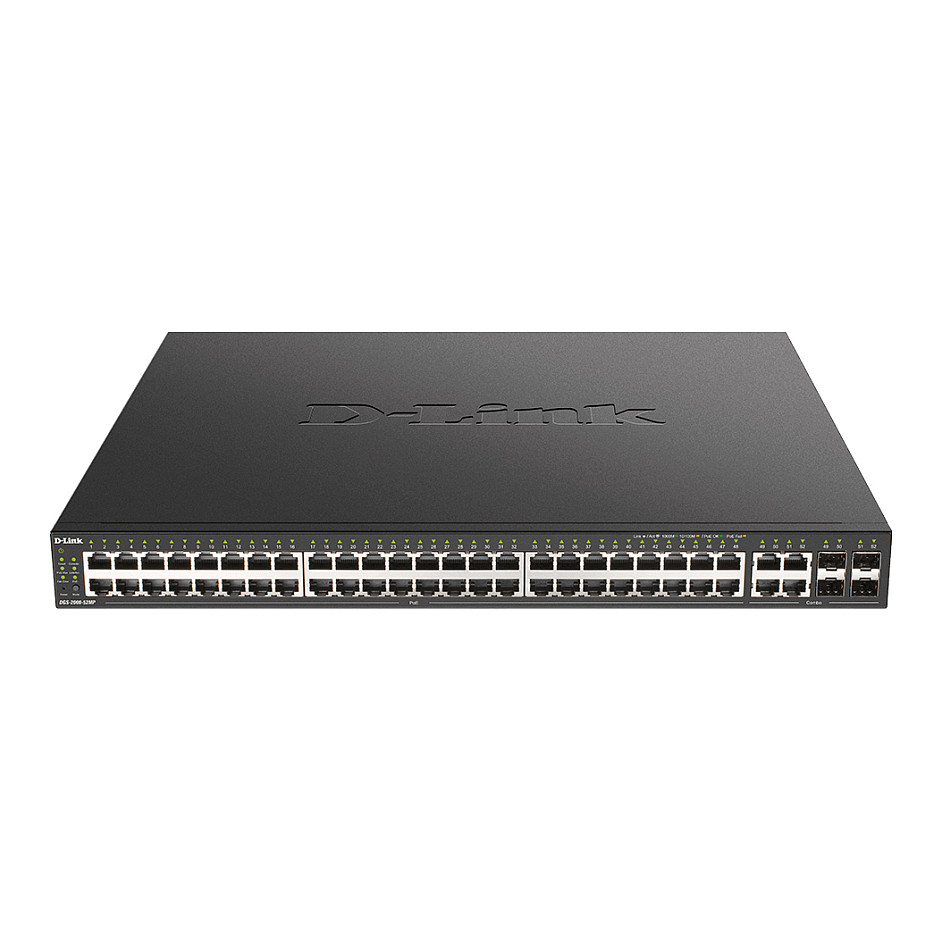 D-Link DGS-2000-52MP 52-Port Gigabit PoE Managed Switch