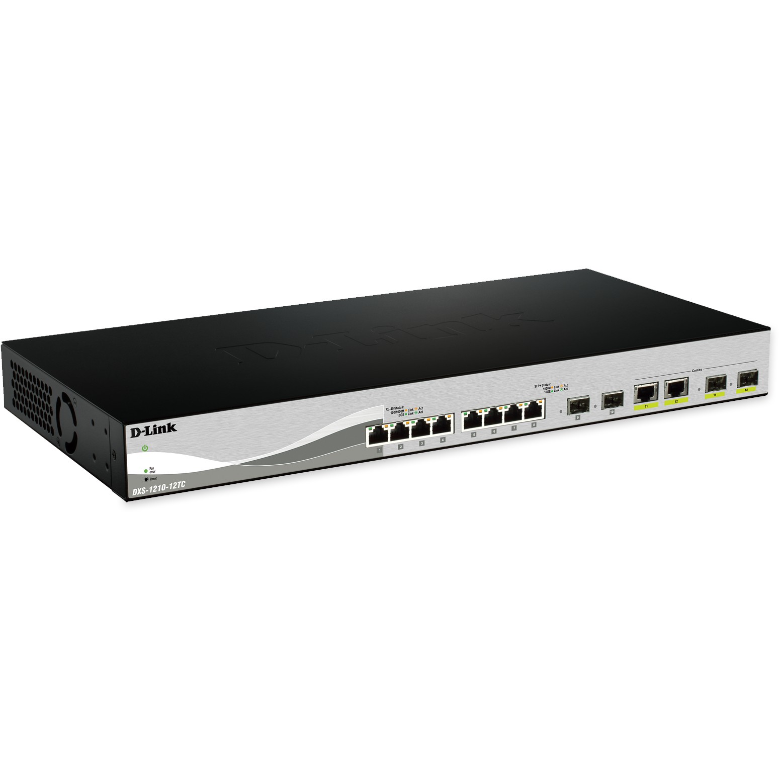 D-Link DXS-1210-12SC/E 12-Port Smart Mgd. 10G SFP+ Switch
