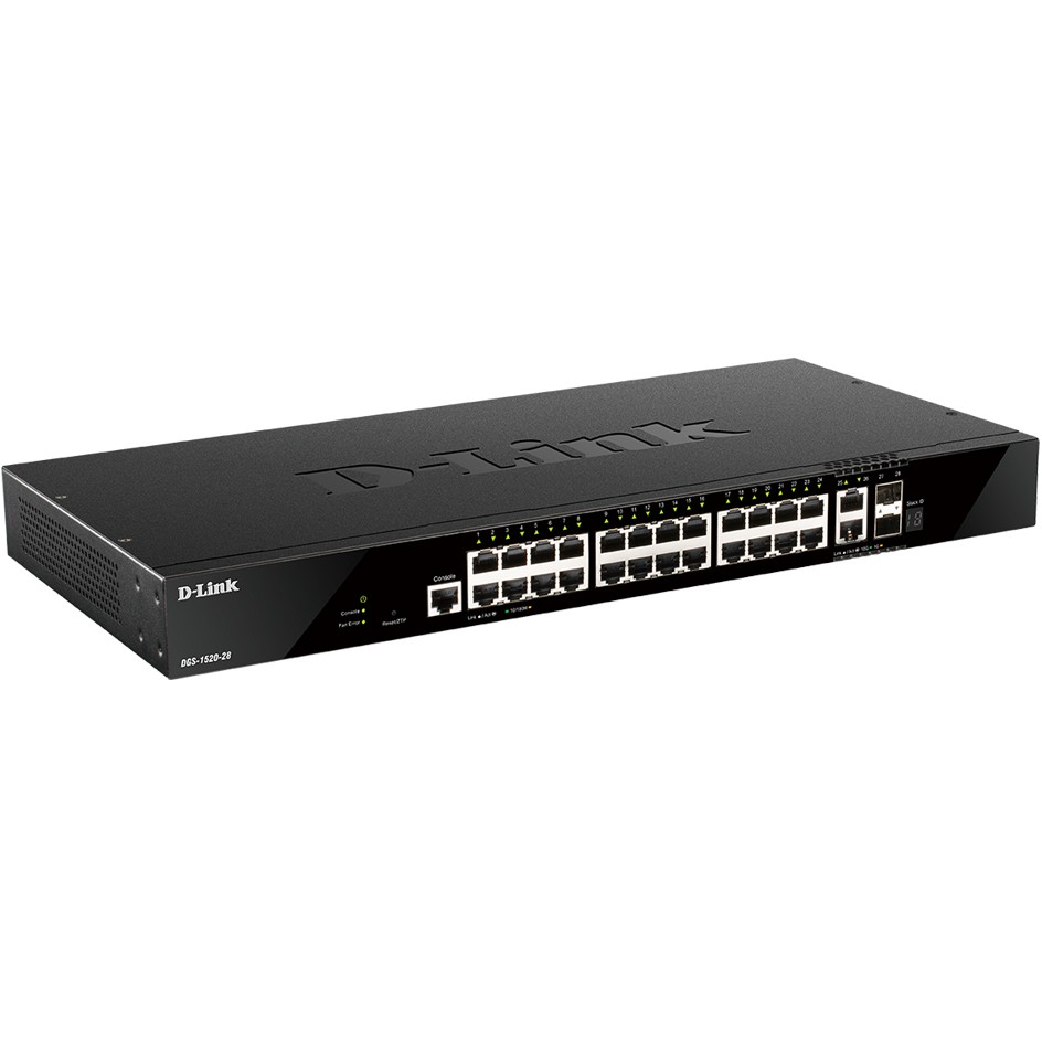 D-Link DGS-1520-28/E 28-Ports Gigabit Smart Managed Switch