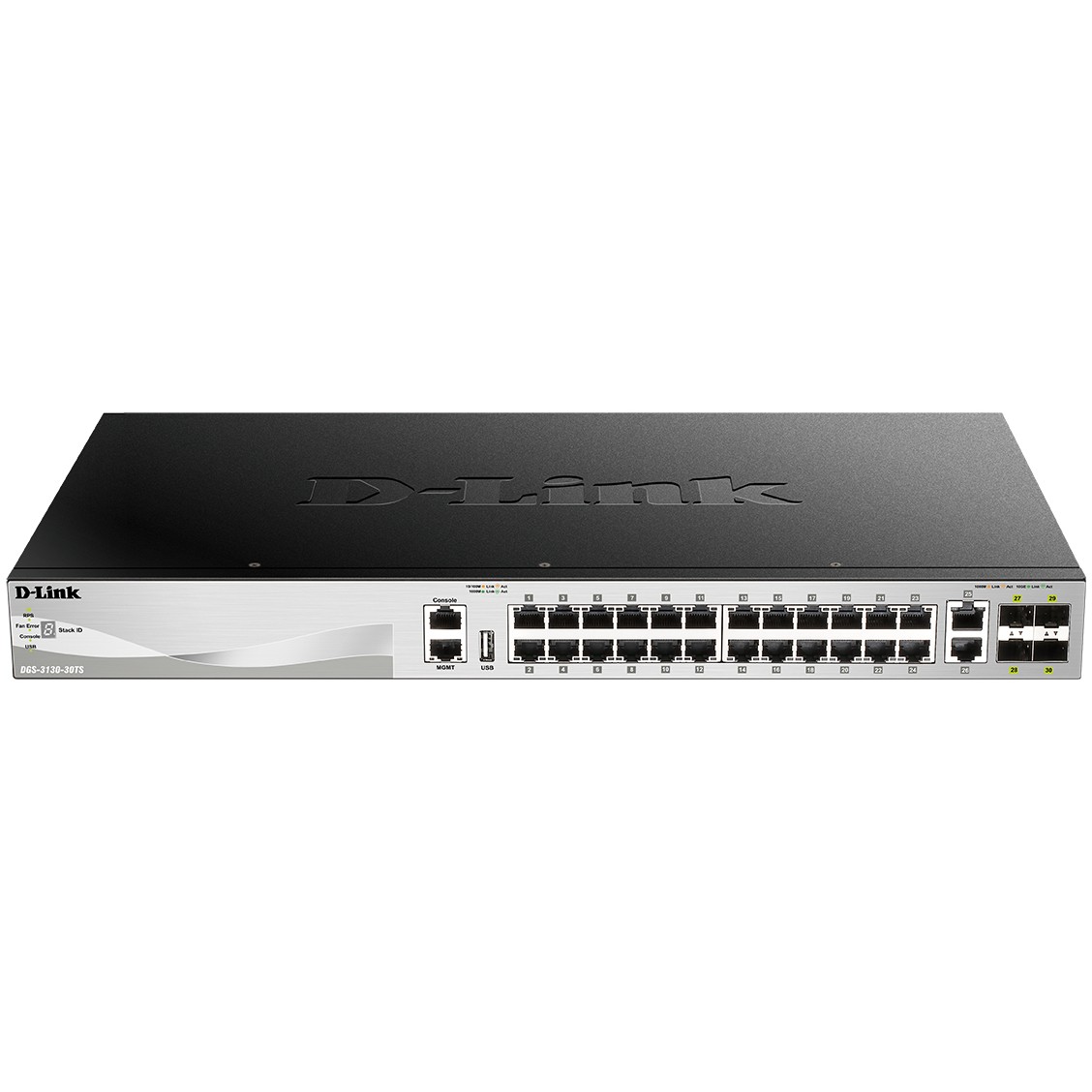 D-Link DGS-3130-30TS/E 30-Port L2+ Gigabit Stack Switch