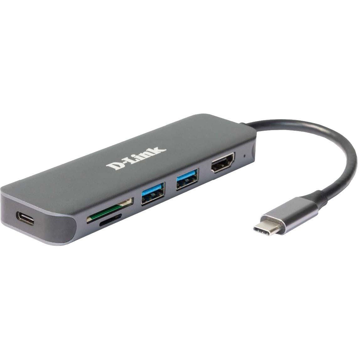 D-Link DUB-2327 6-in-1 USB-C Hub mit HDMI