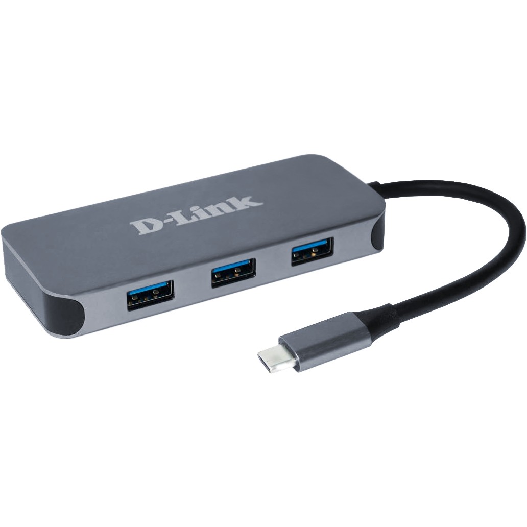 D-Link DUB-2335 6-in-1 USB-C Hub mit HDMI/Gigabit Ethernet