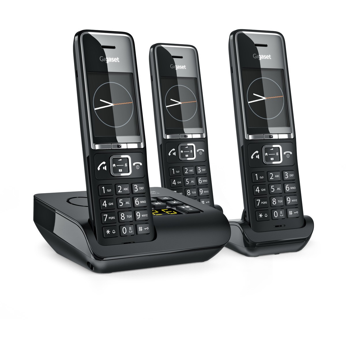 Gigaset COMFORT 550A trio schwarz/chrom