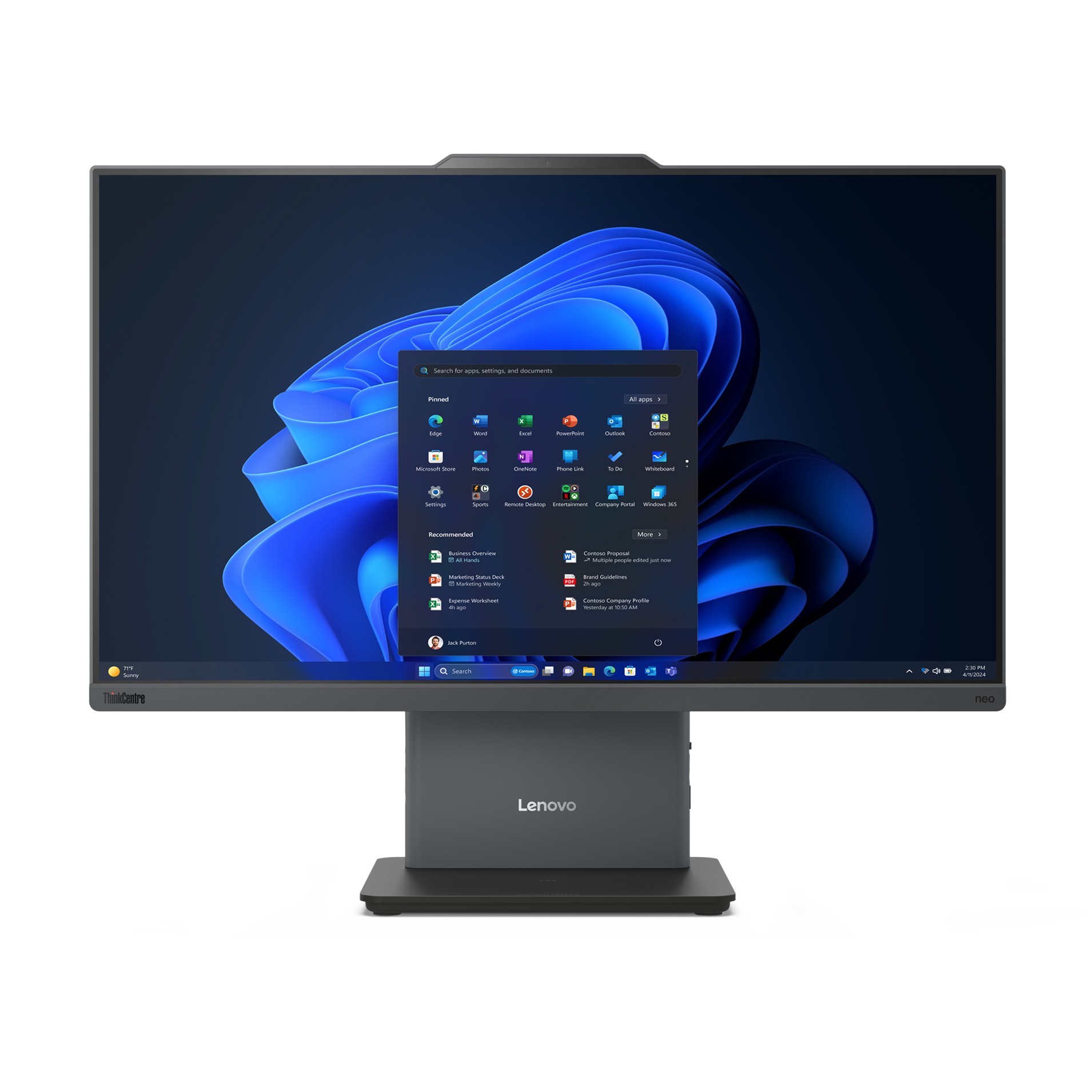 Lenovo ThinkCentre Neo50a-24 G5 AIO 23.8