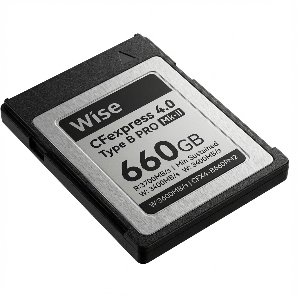 Wise CFexpress 4.0 Type B PRO 660GB MK-II WI-CFX4-B660PM2