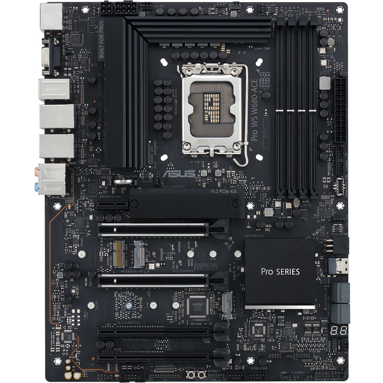 MB ASUS PRO WS W680-ACE (Intel.1700.DDR5.ATX.ECC)
