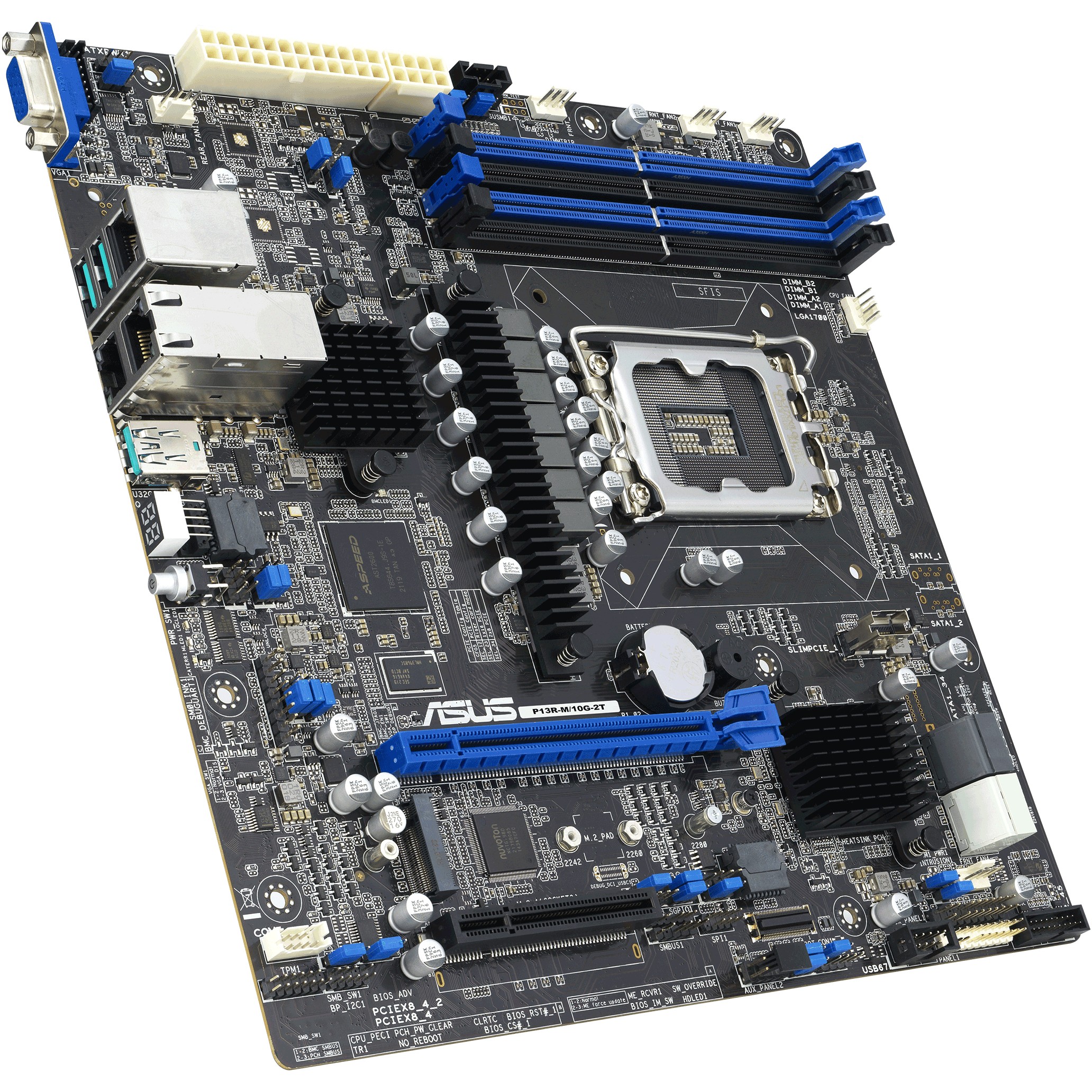 ASUS P13R-M/10G-2T MicroATX 1x LGA 1700 DDR5 2x10G ASMB11