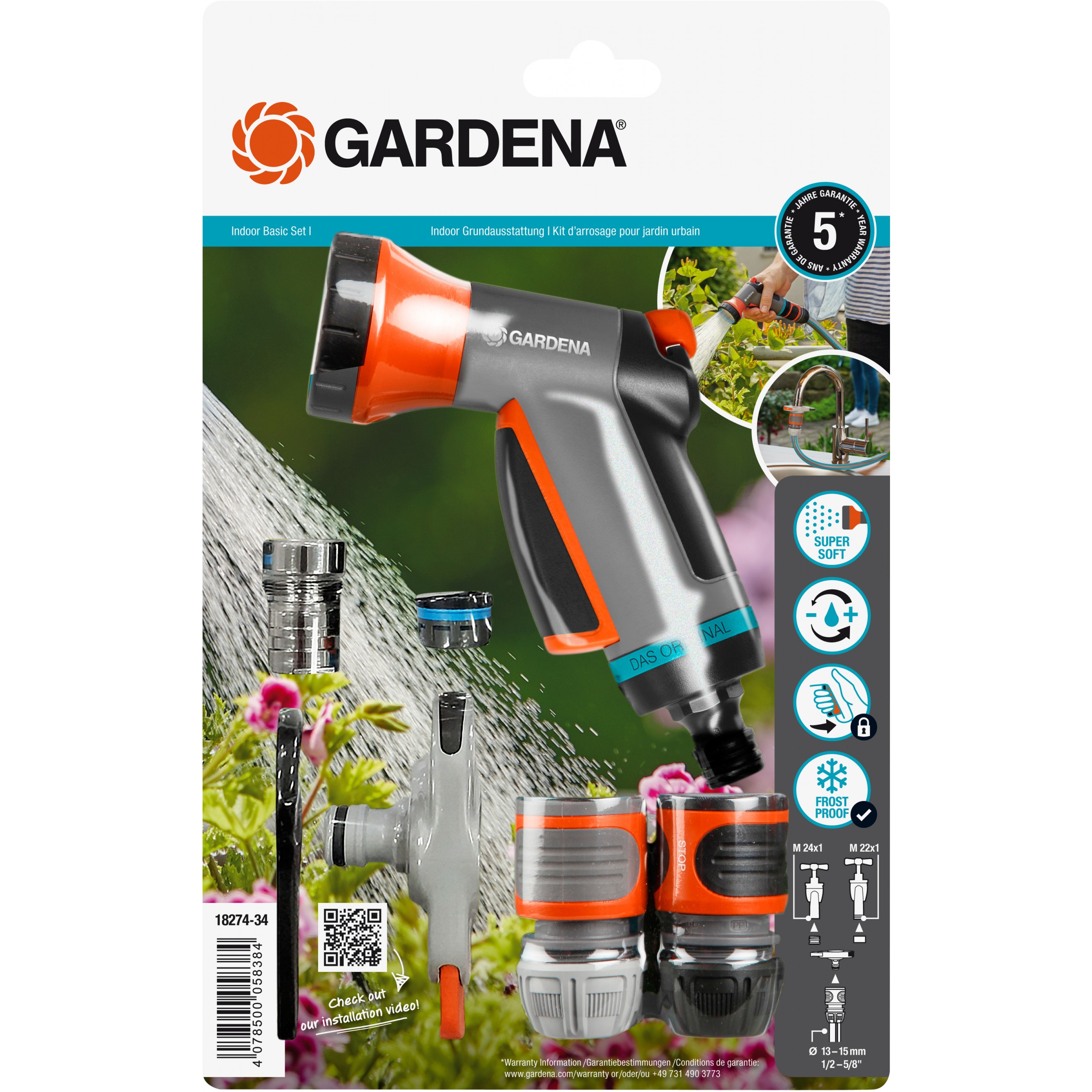 Gardena Indoor Grundausstattung