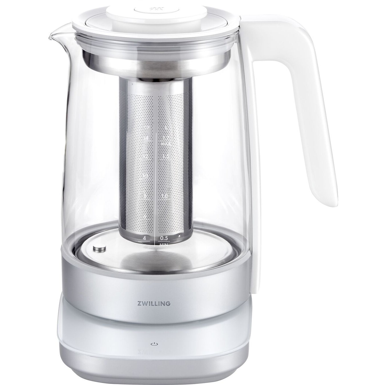 Zwilling ENFINIGY Wasserkocher Glas Weiß