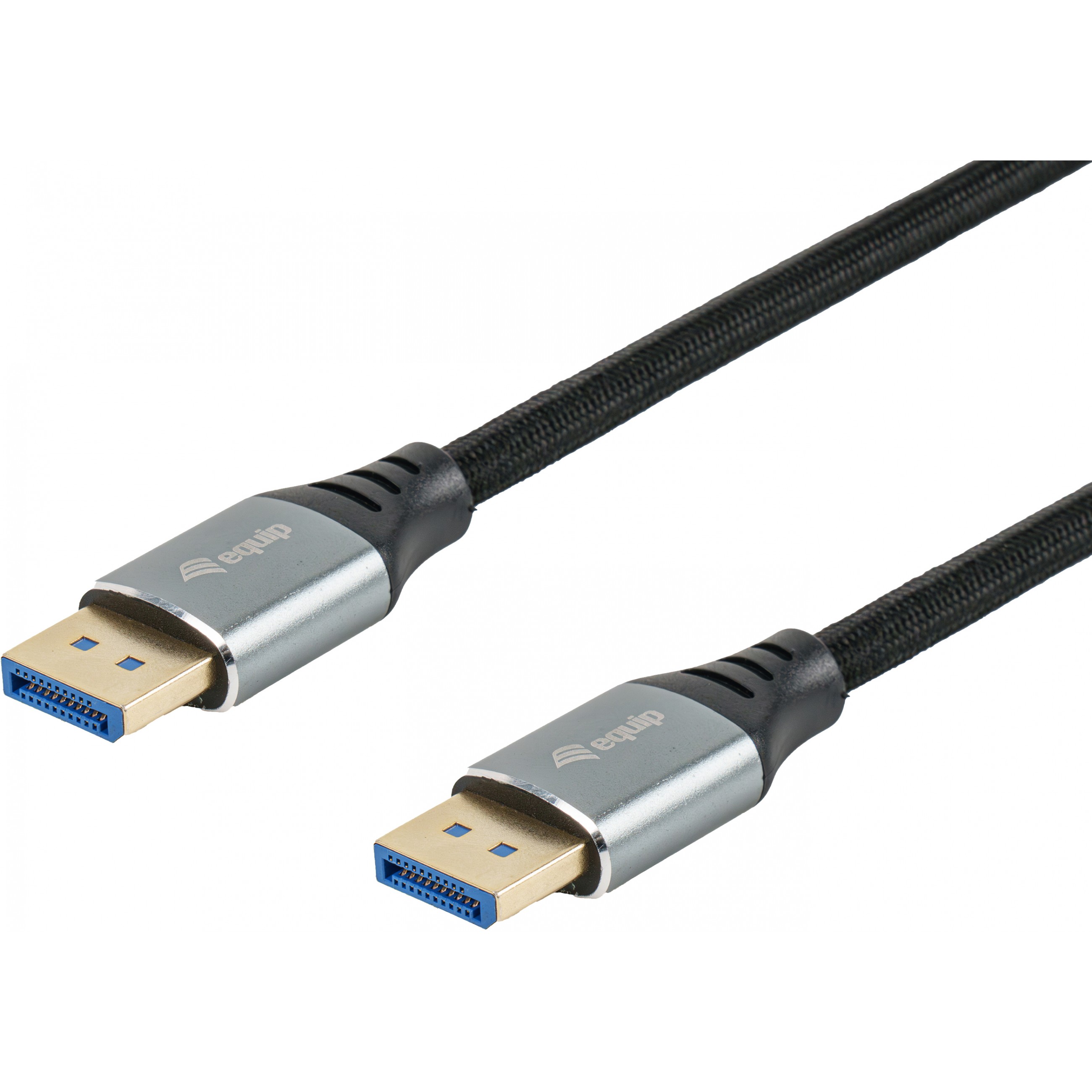 Equip DisplayPort 2.1 St/St 2.00m16K/60Hz komp.HDCP Alum. gr