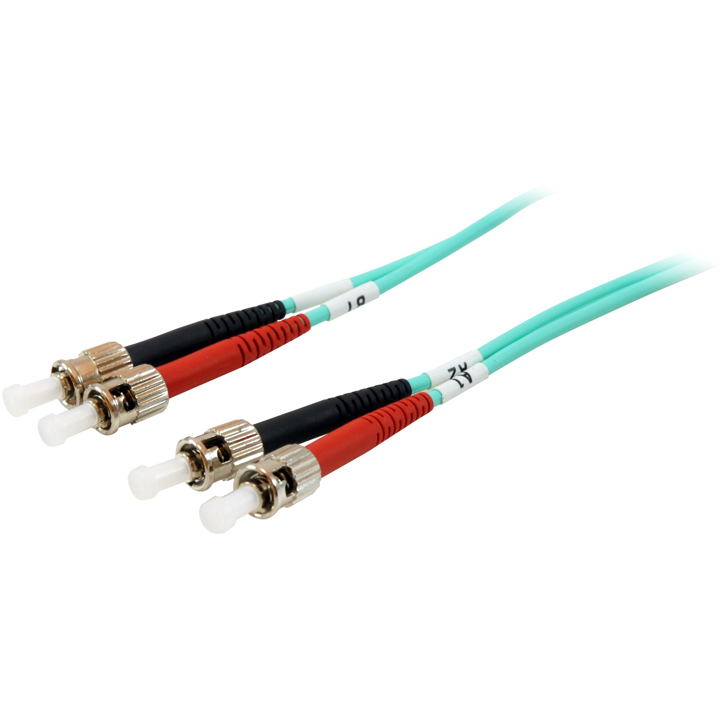 Equip LWL Patchkabel ST->ST 2.00m Multimode Duplex OM3 turq Polybeutel
