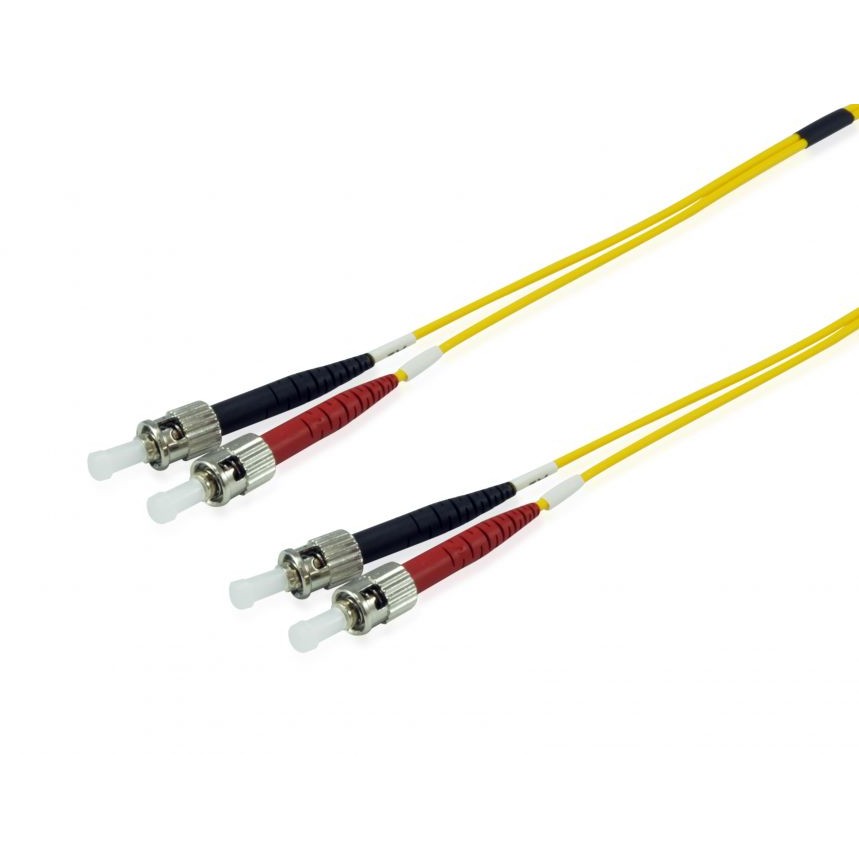 Equip LWL Patchkabel ST->ST 15.00m Singlemode Duplex OS2 ge Polybeutel