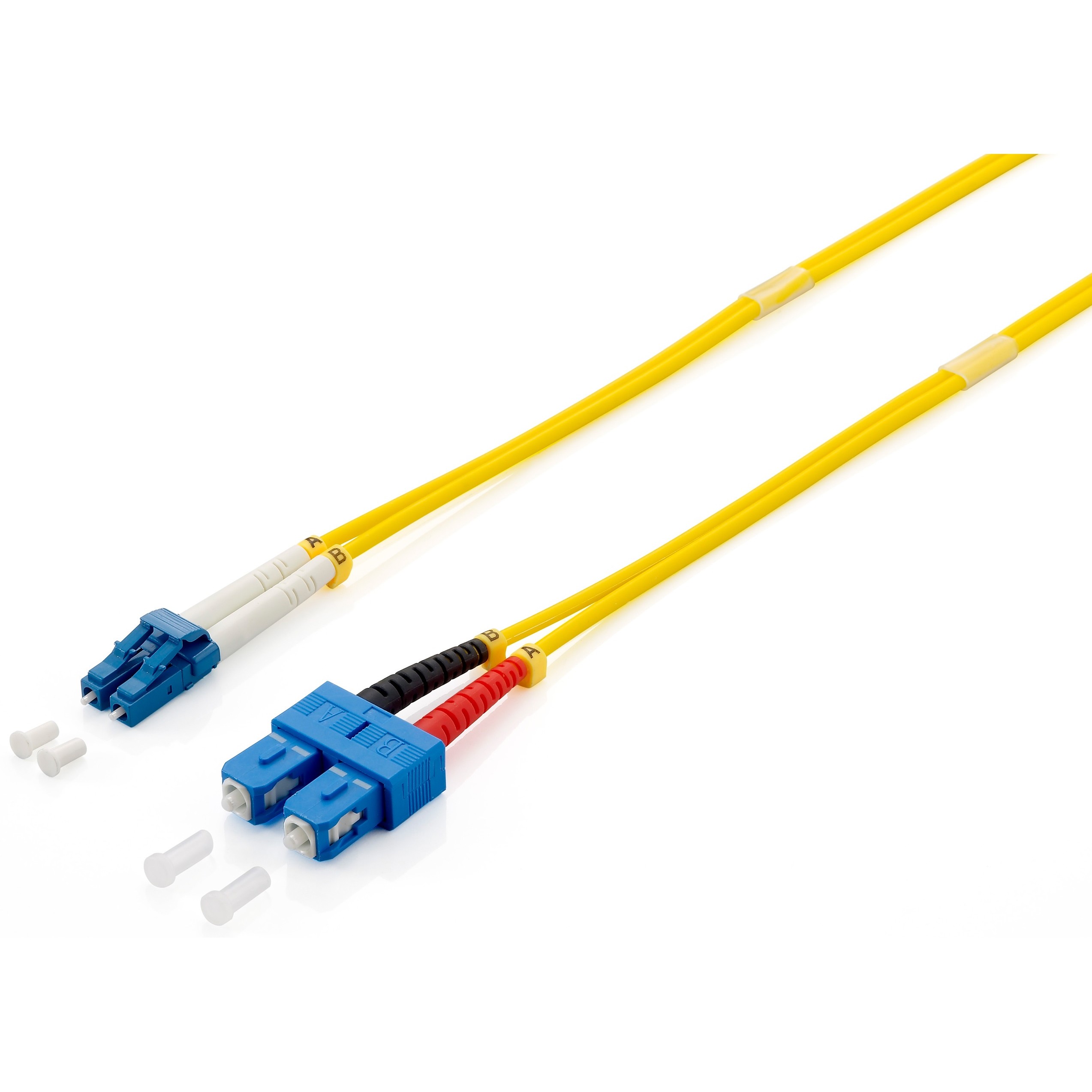 Equip LWL Patchkabel LC->SC 5.00m Singlemode Duplex OS2 ge Polybeutel