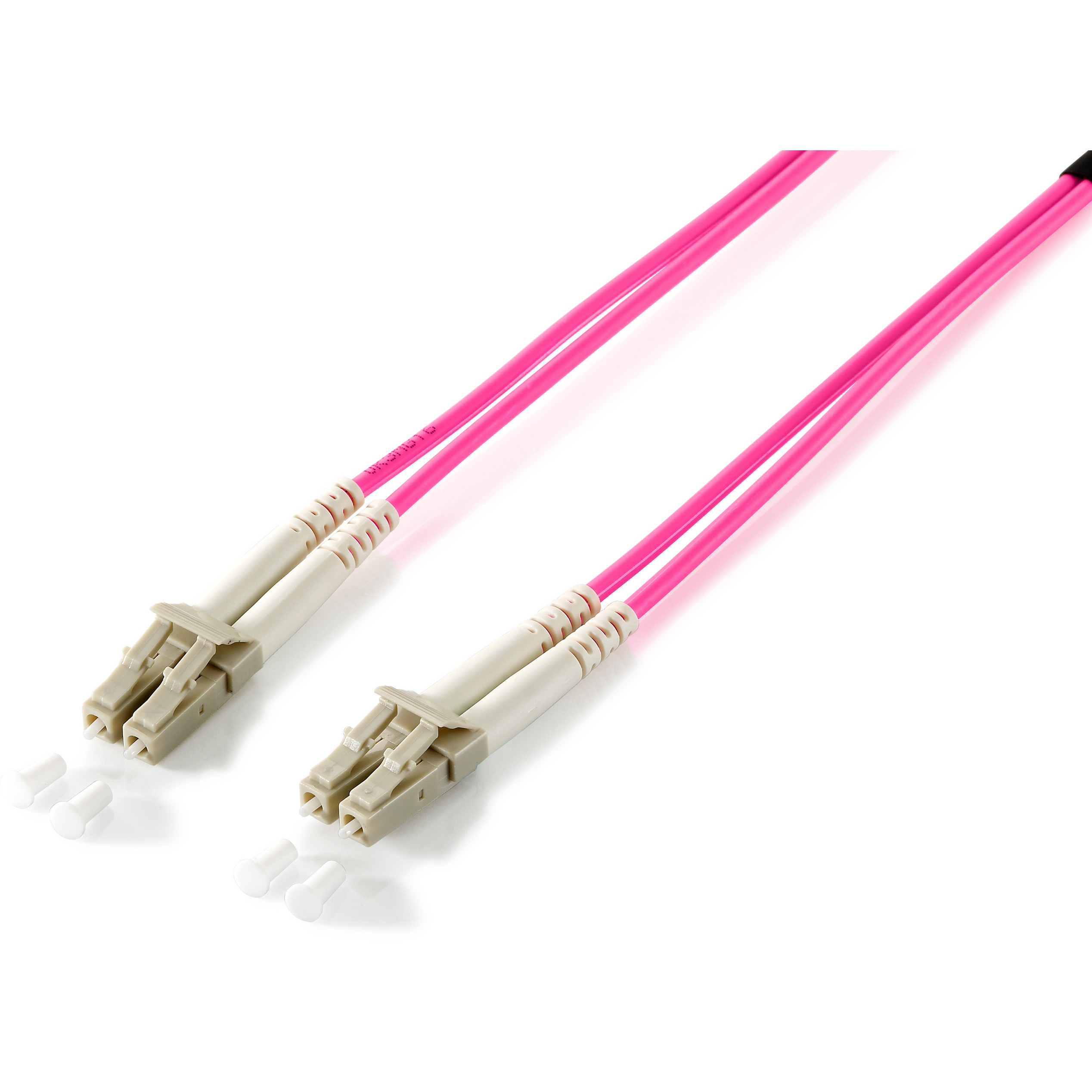 Equip LWL Patchkabel LC->LC 7.50m Multimode Duplex OM4 vio Polybeutel