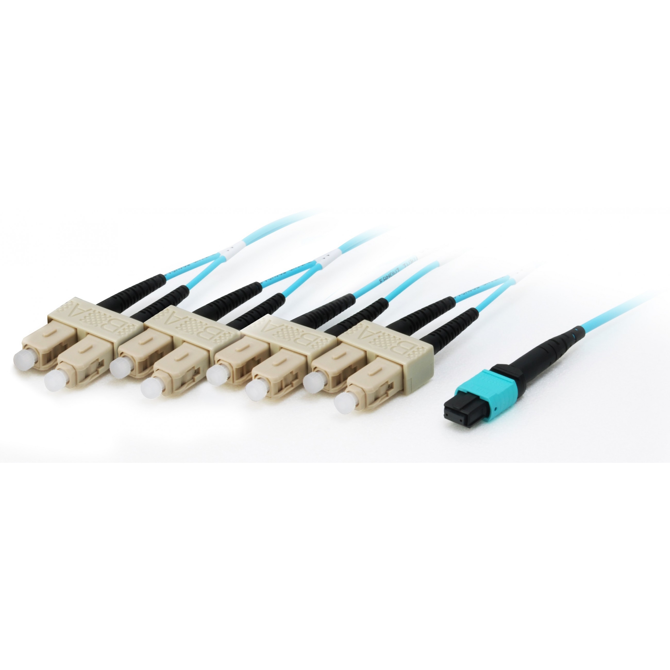Equip MTP/SC Trunk Fiber Patch Cord OM4 M/M 10.00m Polybeutel