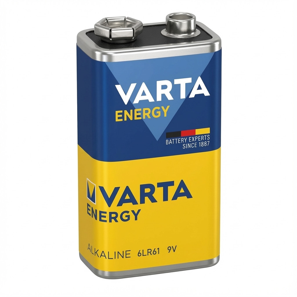Batterie 9V E-Block (6LR61) *Varta* Energy - 2-Pack