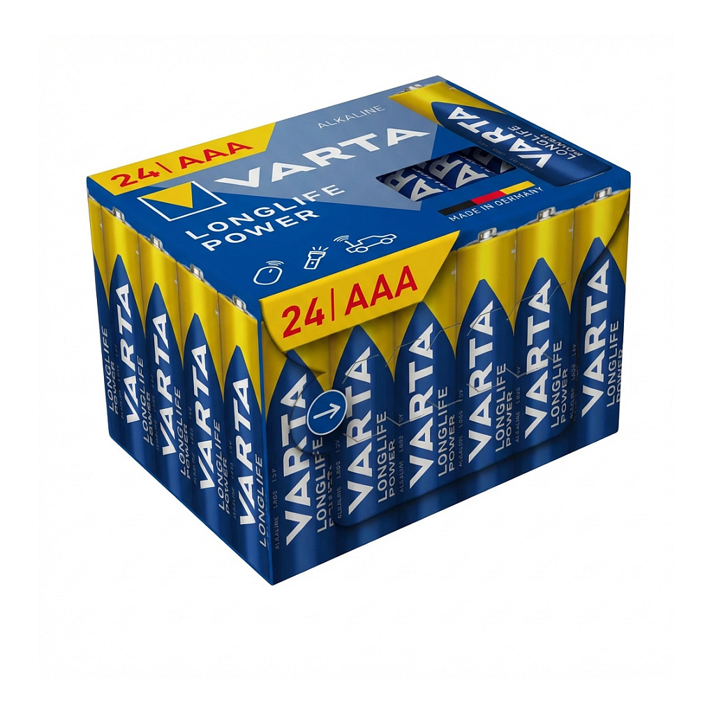 Batterie AAA (LR03) 1.5V *Varta* High Energy - 40-Pack