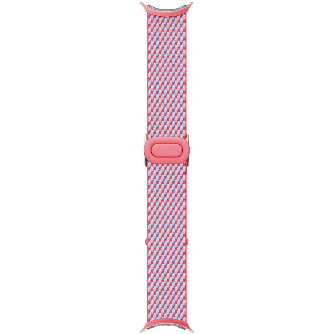 Google Pixel Watch 3 (45mm). Woven Band. Peony