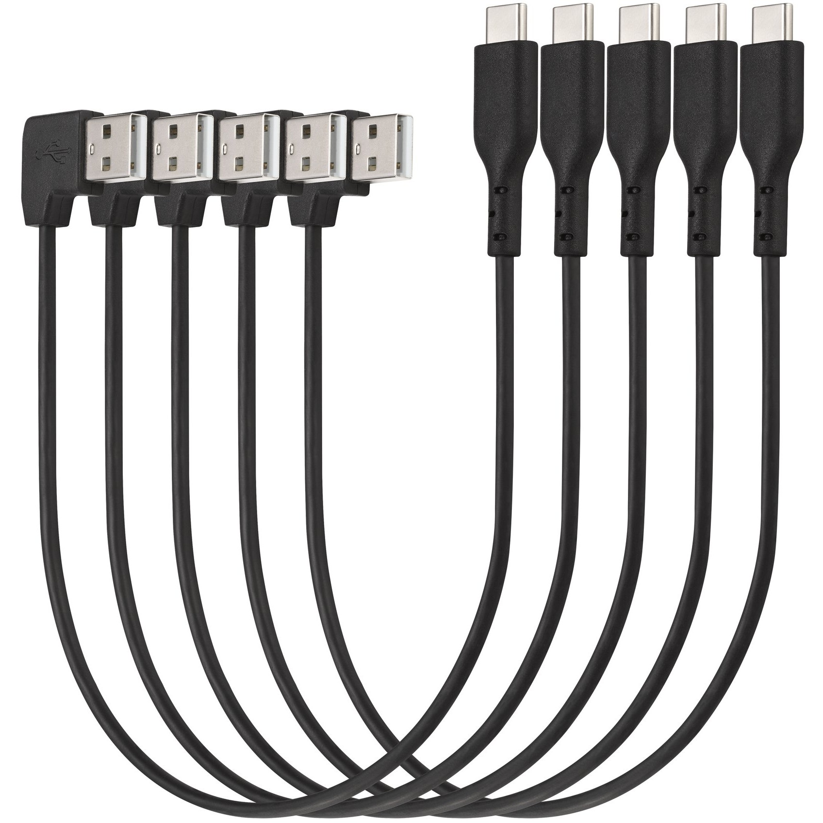 Kensington Charge & Sync USB-A auf USB-C Kabel 5Stk