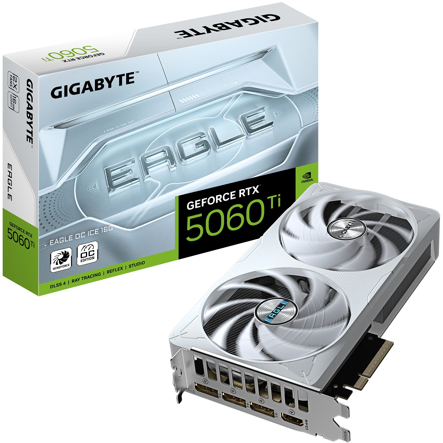 RTX 5060 TI 16GB Gigabyte Eagle Ice OC 16GB GDDR7