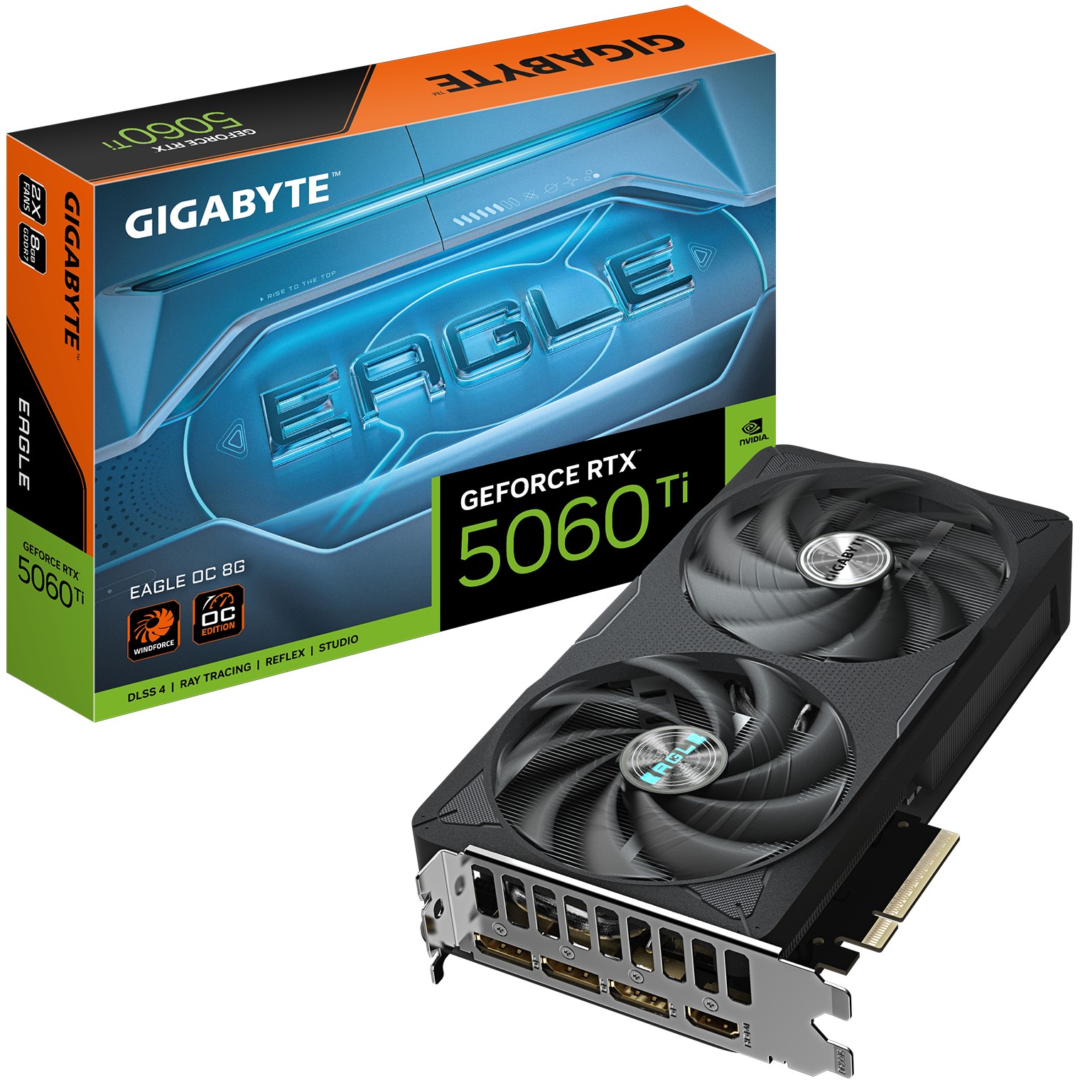 Gigabyte RTX5060 TI EAGLE OC 8GB GDDR7 HDMI 3xDP