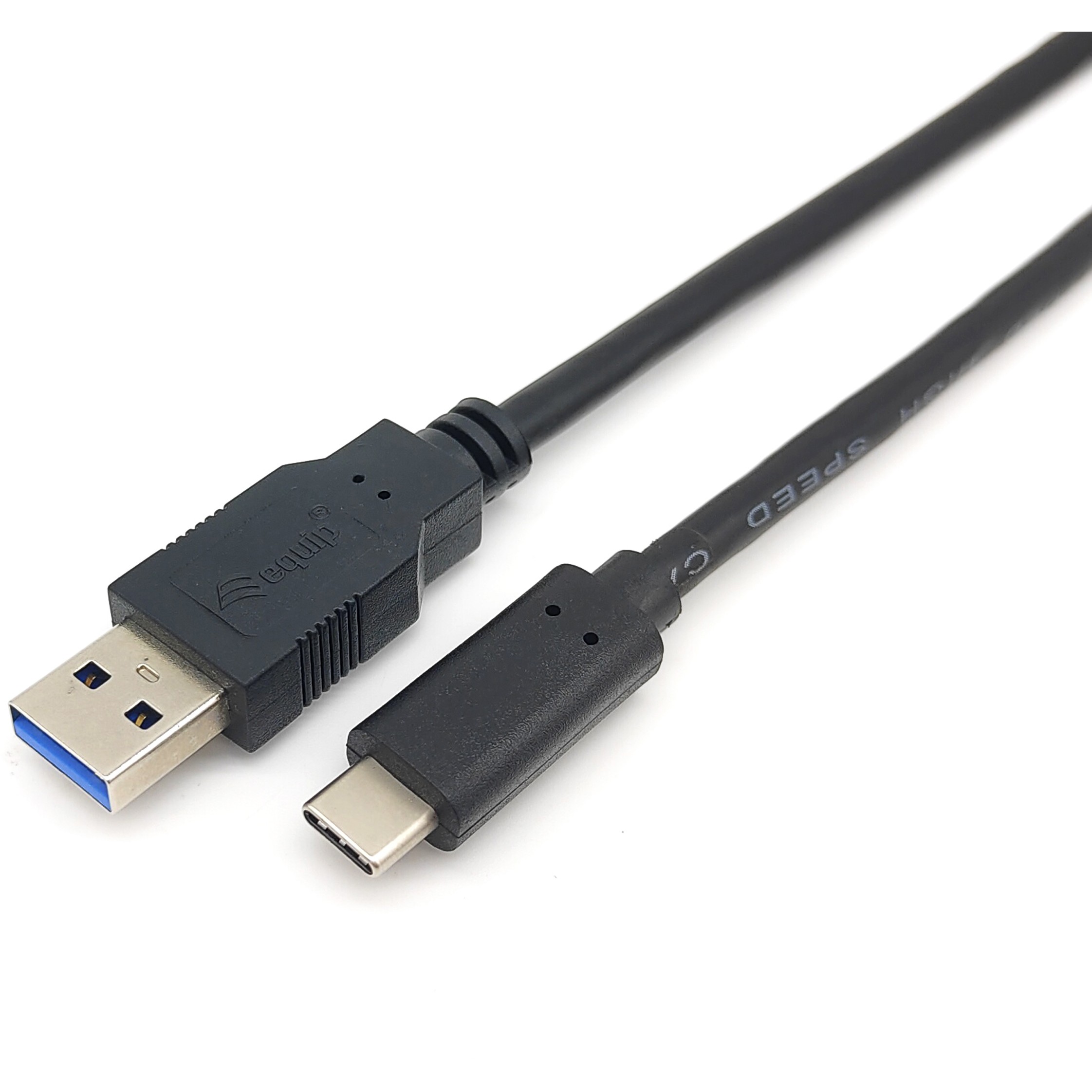 Equip Kabel USB-A 3.2 -> C St/St 2.00m 3A/20V sw
