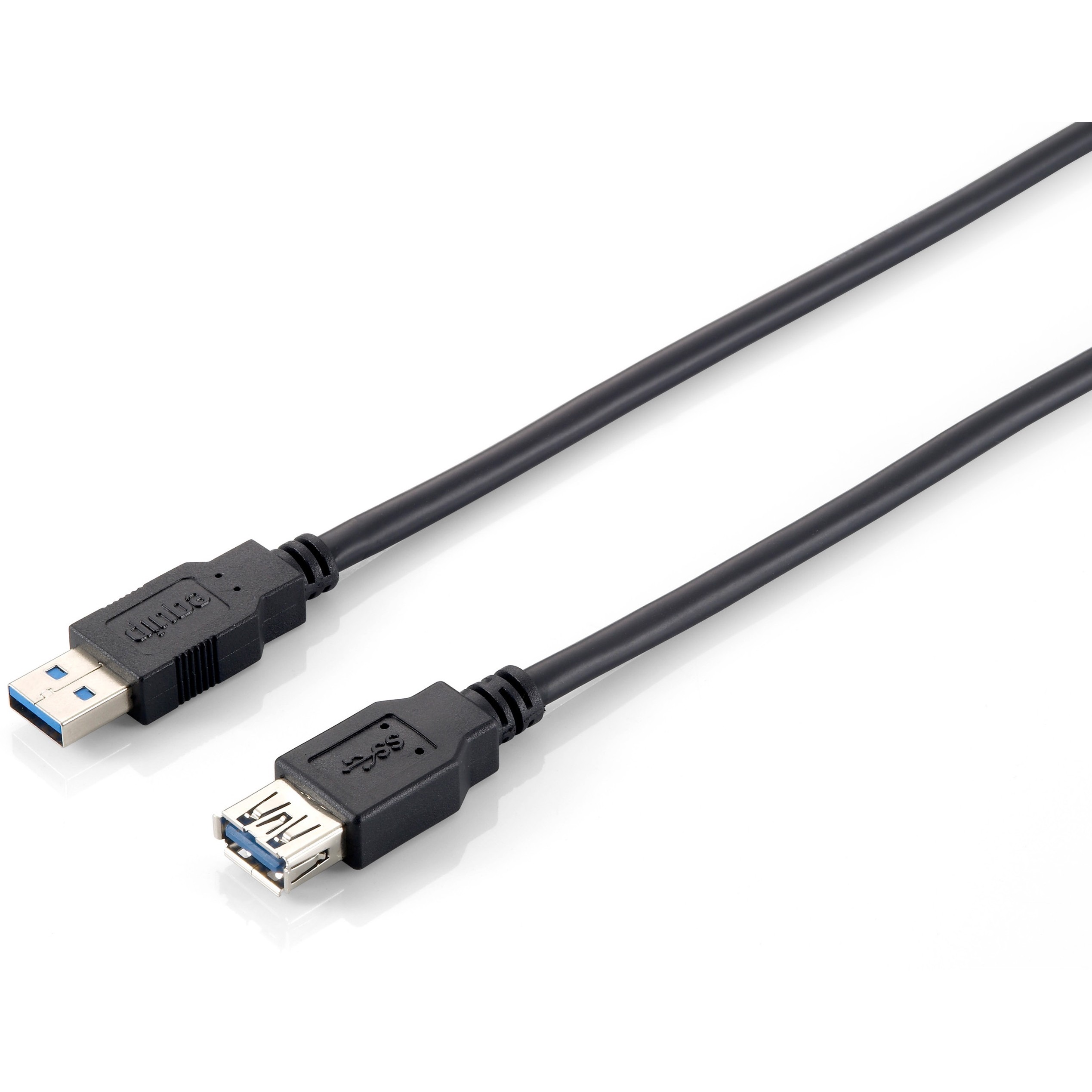 Equip Kabel USB-A 3.0 -> A Verl. St/Bu 2.00m 5Gbps sw Polybeutel