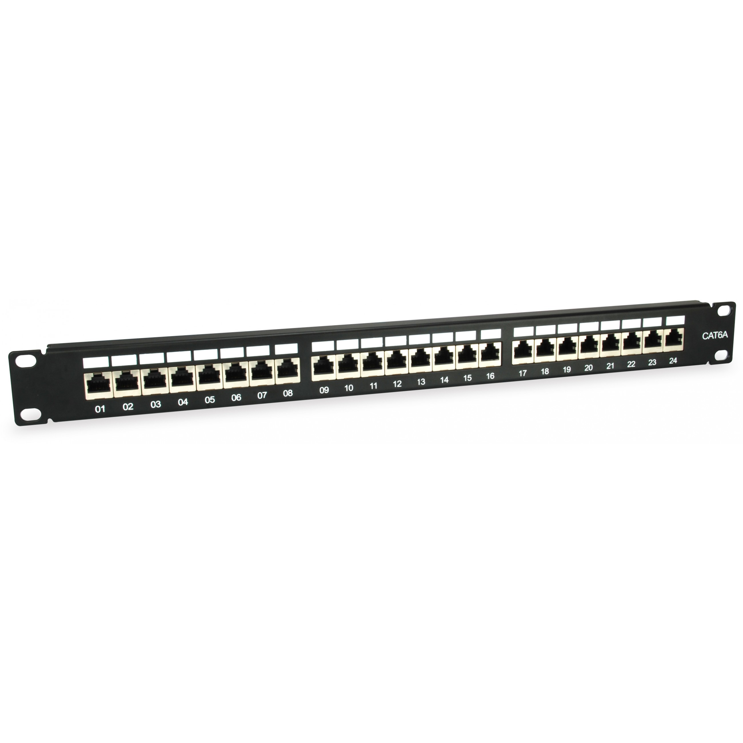 Equip Patchpanel 24x RJ45 Cat6A 19
