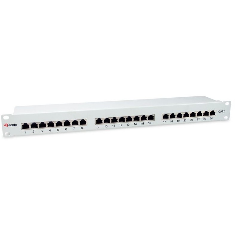 Equip Patchpanel 24x RJ45 Cat6 19
