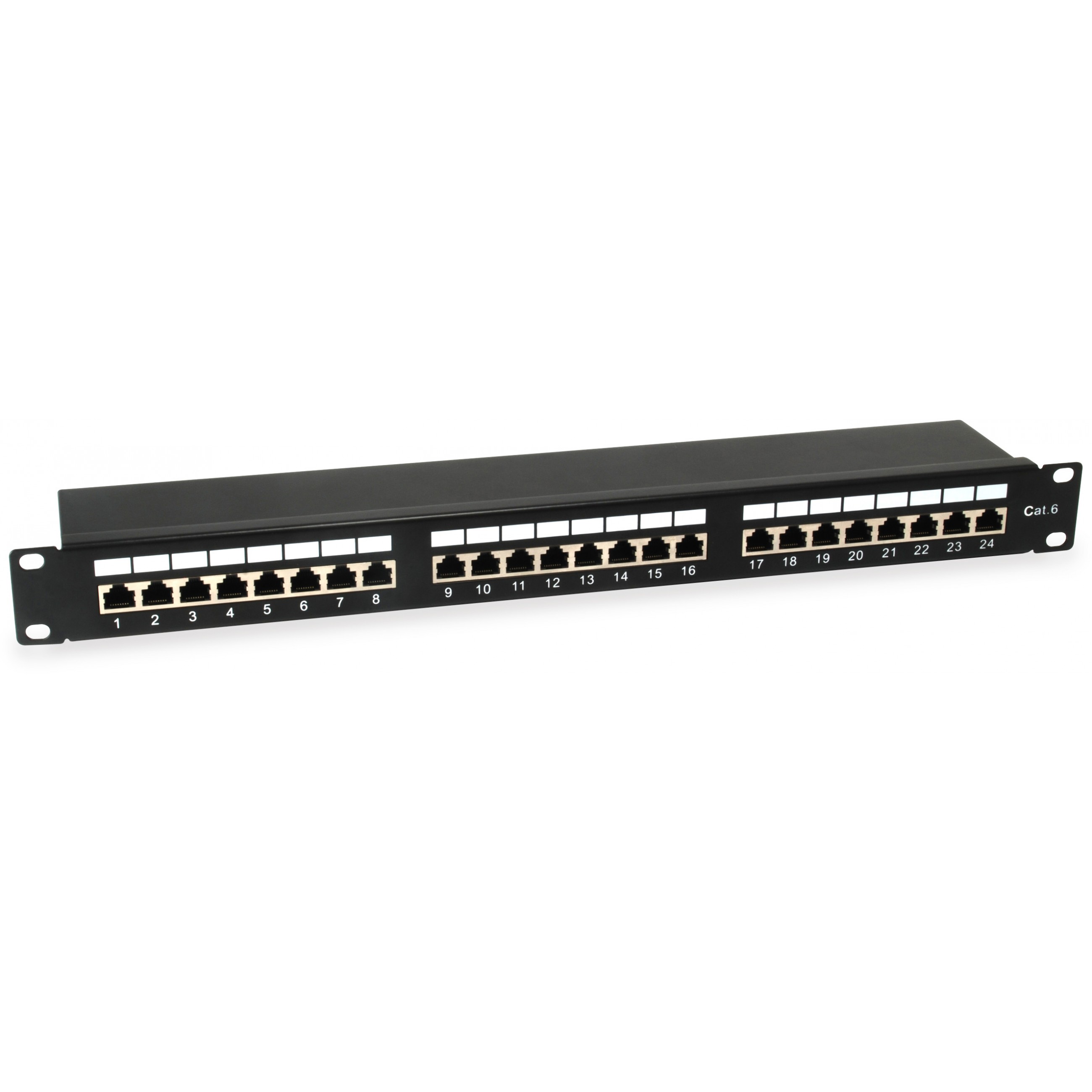 Equip Patchpanel 24x RJ45 Cat6 19