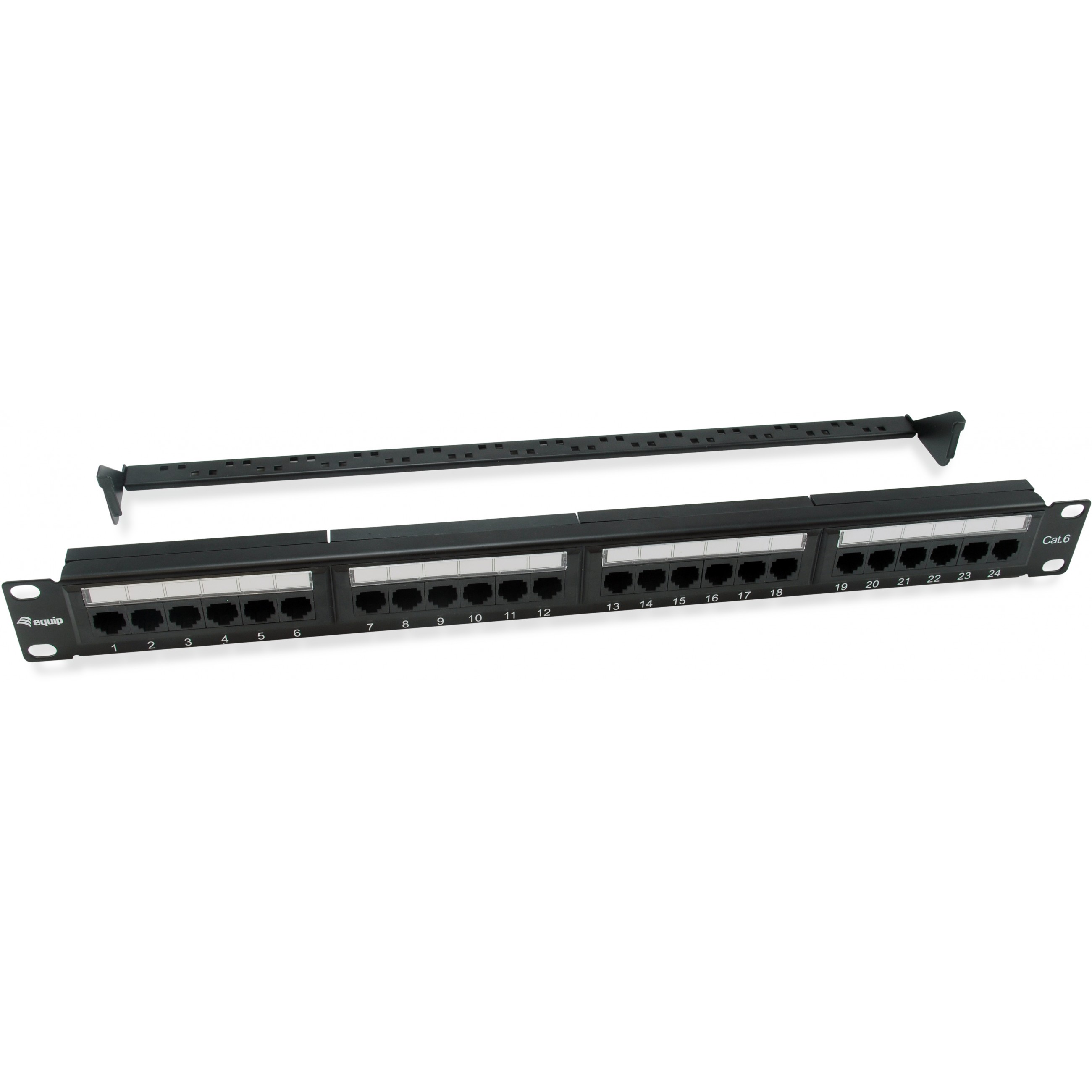Equip Patchpanel 24x RJ45 Cat6 19
