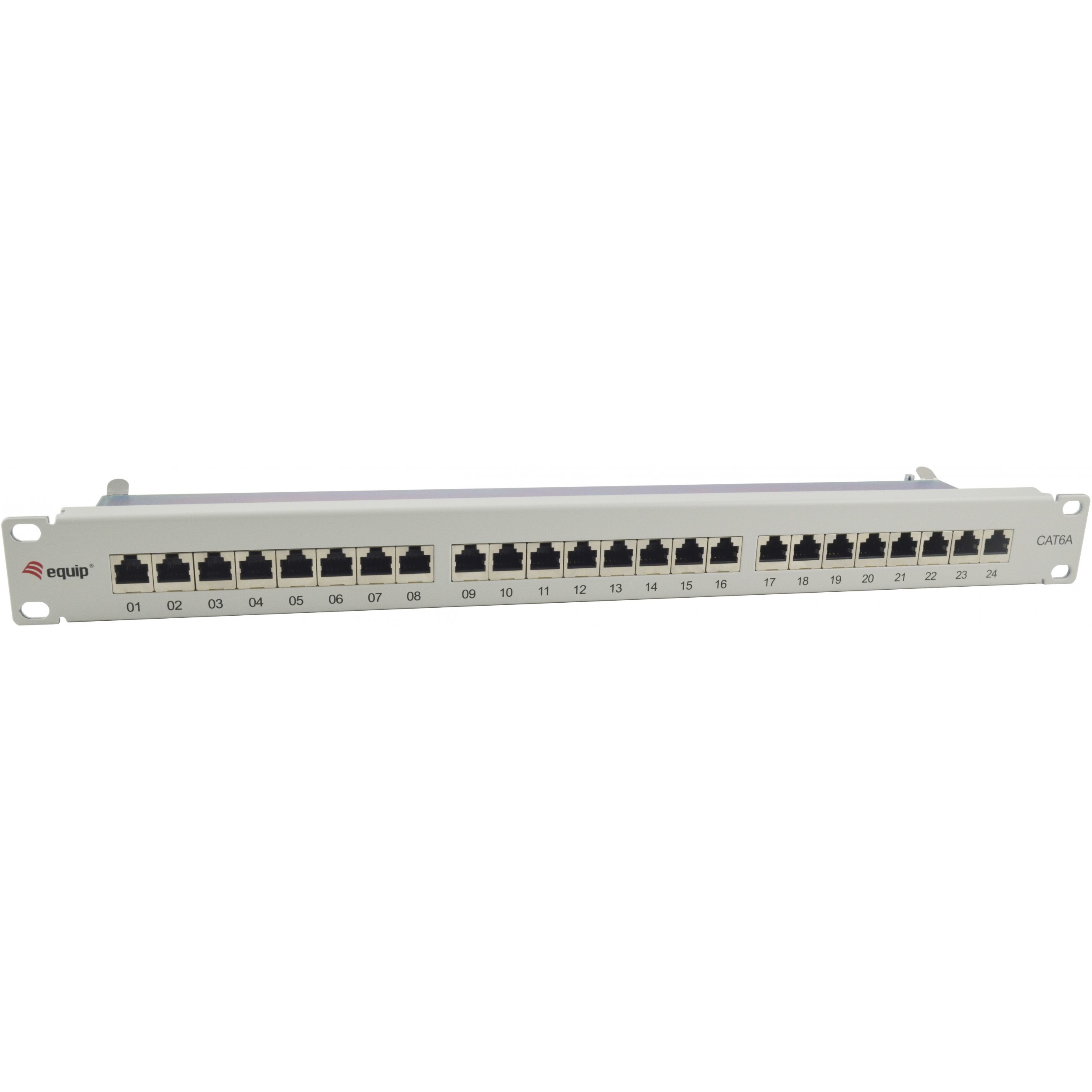 Equip Patchpanel 24x RJ45 Cat6A 19